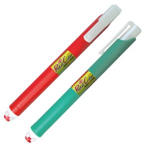 feelluck 포켓 컬러 채점용 노크식 색연필(빨강/6.8mm)